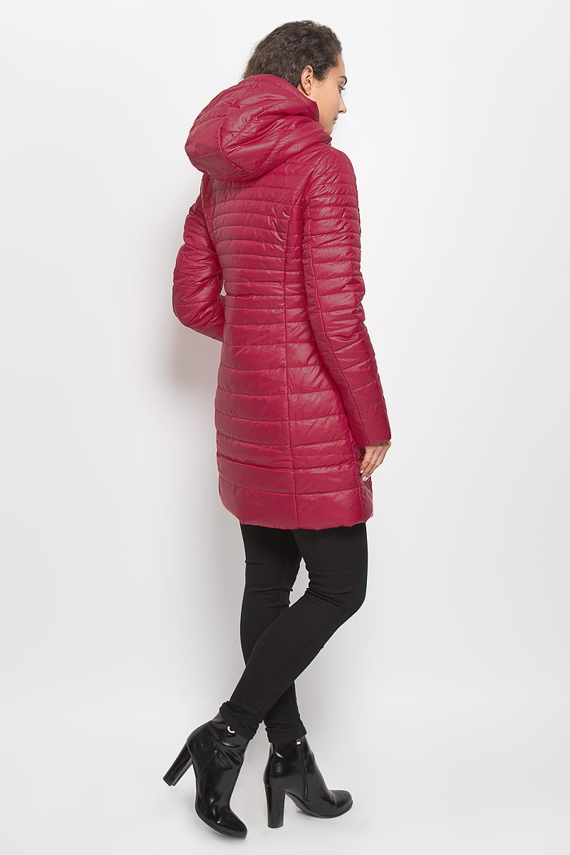 Куртка женская Baon, цвет: красный. B036510. Размер S (44)
