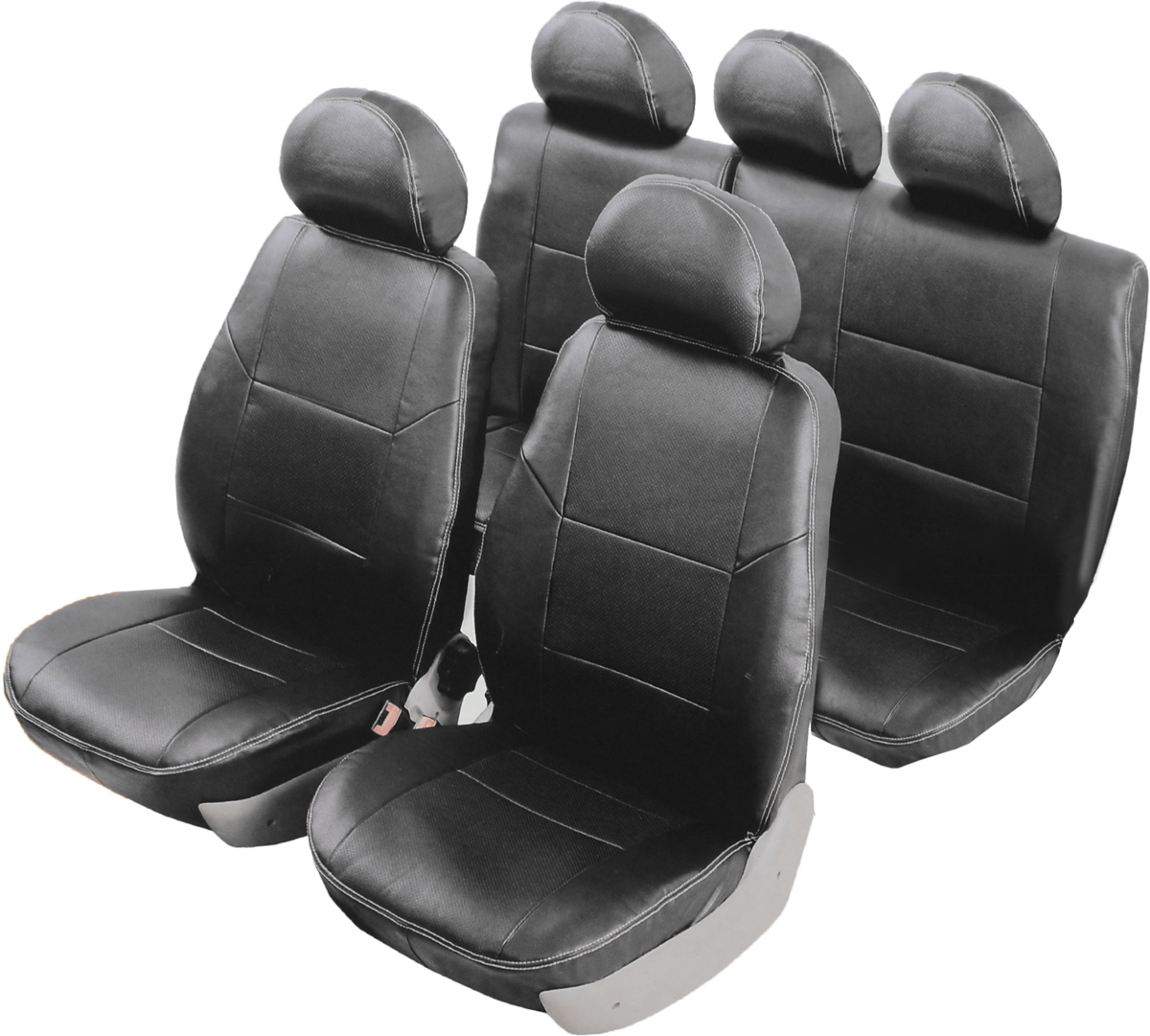 Чехлы автомобильные Senator Atlant, для Renault Duster 2011-, раздельный задний рядS1010391 Чехлы автомобильные Senator Atlant, для Renault Duster 2011-, раздельный задний рядS1010391Автомобильные чехлы Senator Atlant изготовлены из качественной мягкой экокожи, триплированной огнеупорным поролоном толщиной 5 мм, за счет чего чехол приобретает дополнительную мягкость. Подложка из спандбонда сохраняет свойства поролона и предотвращает его разрушение. Водительское сиденье имеет усиленные швы, все внутренние соединительные швы обработаны оверлоком. Чехлы идеально повторяют штатную форму сидений и выглядят как оригинальный кожаный салон. Разработаны индивидуально для каждой модели автомобиля. Дизайн чехлов Senator Atlant приближен к оригинальной обивке салона. Чехлы имеют вставки из перфорированной кожи по центру переднего сиденья и на подголовниках, которые создают дополнительный комфорт во время поездки. Декоративная контрастная прострочка по периметру авточехлов придает стильный и изысканный внешний вид интерьеру автомобиля. В спинках передних сидений расположены карманы, закрывающиеся на молнию. Чехлы сохраняют полную функциональность салона - трансформация сидений, возможность установки детских кресел ISOFIX, не препятствуют работе подушек безопасности AIRBAG и подогреву сидений. Для простоты установки используется липучка Velcro, учтены все технологические отверстия. Авточехлы Senator Atlant просты в уходе - загрязнения легко удаляются влажной тканью. Чехлы имеют раздельную схему надевания.