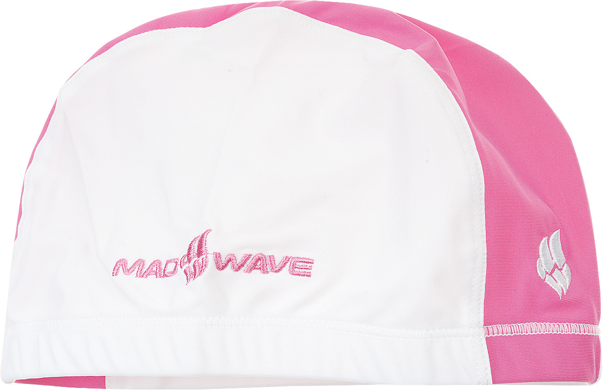 Шапочка для плавания Mad Wave Lycra Doutone, цвет: белый, розовый10013305 Шапочка для плавания Mad Wave Lycra Doutone, цвет: белый, розовый10013305Текстильная шапочка для плавания Mad Wave Lycra Doutone с добавлением лайкры. Предназначена для ежедневных тренировок. Не повреждает волосы. Широкая резинка обеспечивает меньшее давление на голову.