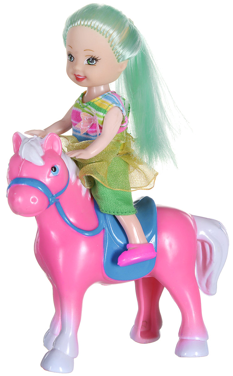 Shantou Мини-кукла Bettina с лошадью