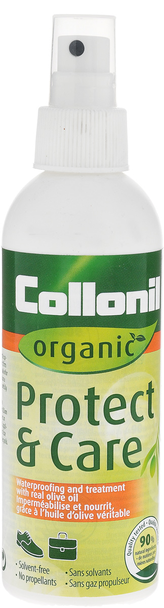Жидкость-основа для обуви Collonil Organic Protect+Care, 200 мл жидкость для лакированной обуви collonil lack polish цвет черный 100 мл