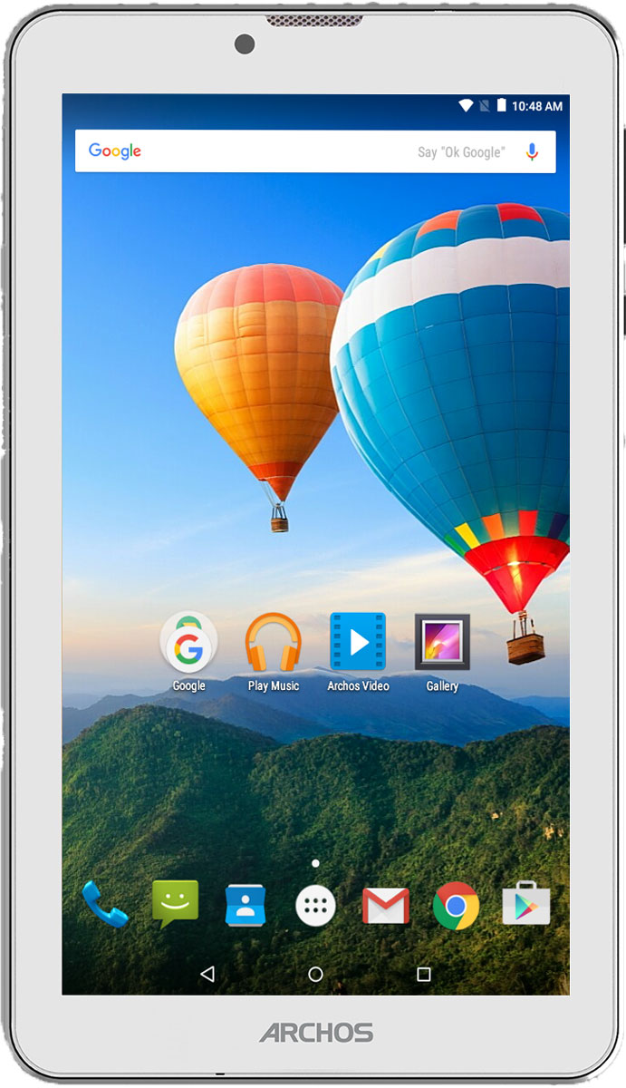 Archos 70 Xenon Color70 XENON COLOR Archos 70 Xenon Color70 XENON COLORДобавьте больше цветов в свою жизнь с Archos 70 Xenon Color. Он всегда будет соответствовать вашему стилю и настроению, остаётся только выбрать одну из трёх комплектных задних крышек. Кроме того, это просто мощное устройство: поддержка 3G позволяет оставаться всегда на связи, а четырёхъядерный процессор обеспечивает отличную скорость работы в самых требовательных приложениях и играх.Четырёхъядерный процессор обеспечивает Archos 70 Xenon Color высокую производительность. Именно он делает устройство более отзывчивым, быстрым и многозадачным. Доверьтесь ARCHOS 70 Xenon Color, если хотите посмотреть кино, послушать музыку или зайти на любимый сайт.Оставайтесь на связи Archos 70 Xenon Color, куда бы вы не пошли. Поддержка Bluetooth, Wi-Fi и 3G всегда вас выручит. Теперь легко и просто делиться своими файлами, проводить стриминг, работать в социальных сетях.Если необходимо делать снимки на ходу или проводить видео-чаты с близкими, то Archos 70 Xenon Colorидеальный компаньон. Качественный 7-дюймовый дисплей обладает высокой детализацией отображения картинки и большими углами обзора.Откройте для себя Android Lollipop 5.1 с Archos 70 Xenon Color. ОС обеспечивает эффективное управление зарядом аккумулятора и оснащена рядом серьёзных улучшений. Полностью сертифицированным Google, этот смартфон включает в себя лучшие мобильные приложения Google, а также полный доступ к магазину Google Play с более 1,3 миллиона приложений и игр, а также музыке, фильмам, книгам и журналам. Получите максимум от Android.Планшет сертифицирован EAC и имеет русифицированный интерфейс, меню и Руководство пользователя.