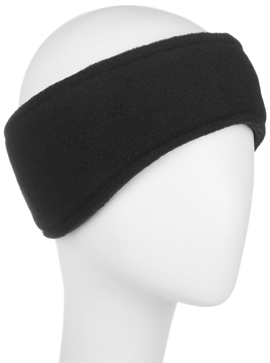 Повязка на голову Jack Wolfskin Vertigo Headband, цвет: черный. 1906031-6000. Размер 56/61