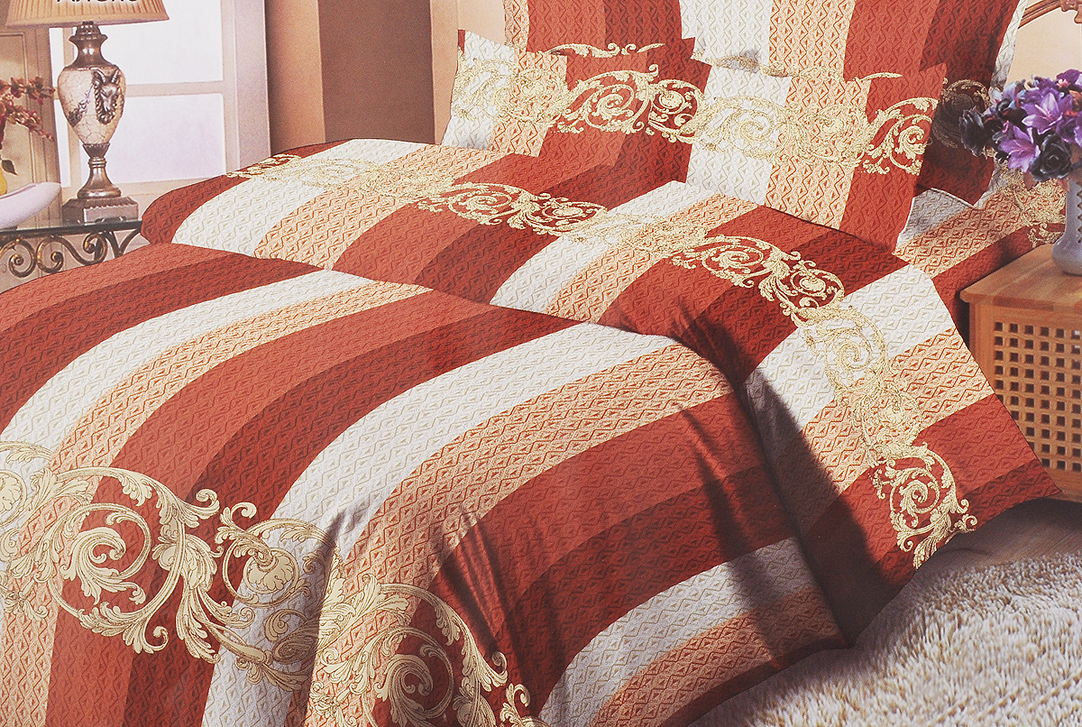 Комплект белья Liya Home Collection Алекс, 1,5-спальный, наволочки 70x701515150000184_Алекс, коричневый/полоска Комплект белья Liya Home Collection Алекс, 1,5-спальный, наволочки 70x701515150000184_Алекс, коричневый/полоскаКомплект белья Liya Home Collection Алекс состоит из пододеяльника, простыни и двух наволочек. Изделия выполнены из хлопка (70%) и полиэстера (30%).Хлопок является классическим примером гигроскопичности, гигиеничности, натуральности и простоты. Сочетание его с полиэстером лишает ткань присущих хлопку недостатков. Изделия из хлопка с полиэстером не выгорают, не растягиваются, дольше используются. Постельное белье из хлопка с полиэстером имеет двукратную продолжительность эксплуатации, по сравнению с чистым хлопком, оно не мнется и сохнет очень быстро.