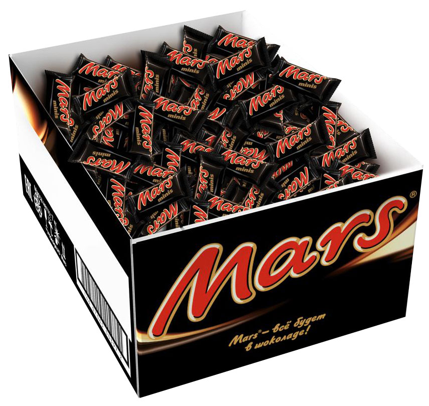 Mars minis шоколадный батончик, 2,7 кг79010024 Mars minis шоколадный батончик, 2,7 кг79010024Mars minis - это уникальное сочетание нуги, карамели и лучшего молочного шоколада. Знакомый всем с детства Mars в формате minis удобно разделить с друзьями, коллегами, близкими и родными. Сложно найти для чаепития что-то более подходящее, чем Mars minis.Уважаемые клиенты! Обращаем ваше внимание, что полный перечень состава продукта представлен на дополнительном изображении.
