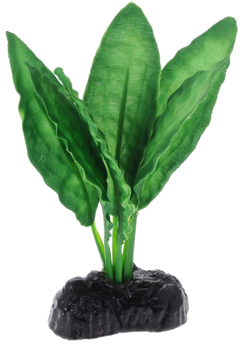Растение для аквариума Barbus Эхинодорус блейхери, шелковое, высота 10 смPlant 050/10 Растение для аквариума Barbus Эхинодорус блейхери, шелковое, высота 10 смPlant 050/10Растение для аквариума Barbus Эхинодорус блейхери, выполненное из качественного шелка, станет оригинальным украшением вашего аквариума. В воде создается абсолютная имитация живого растения. Можно использовать в любой воде: пресной или морской. Изделие полностью безопасно для обитателей аквариума, не токсично, нейтрально к водному балансу, устойчиво к истиранию краски. Растение Barbus поможет вам смоделировать потрясающий пейзаж на дне вашего аквариума или террариума. Высота растения: 10 см.