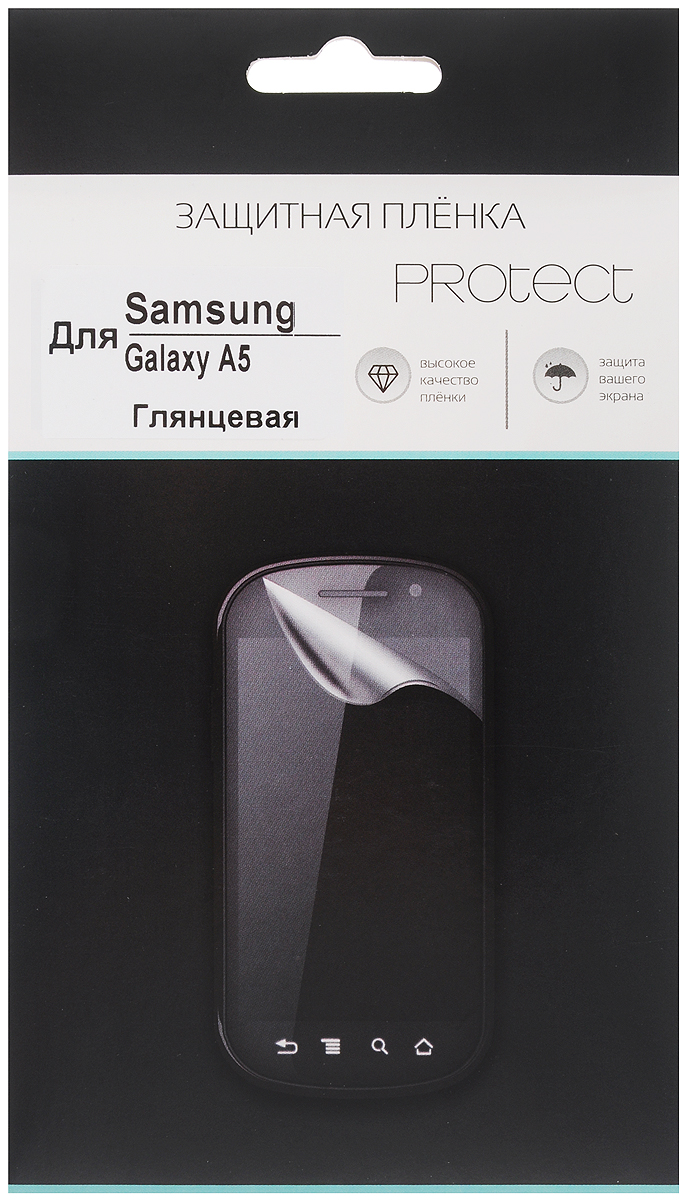 Protect защитная пленка для Samsung Galaxy A5 SM-A500F, глянцевая