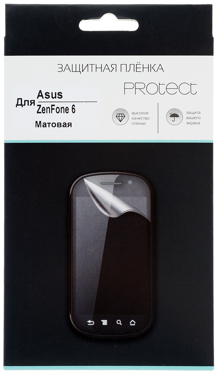 Protect защитная пленка для Asus ZenFone 6, матовая21718 Protect защитная пленка для Asus ZenFone 6, матовая21718Защитная пленка Protect предохранит дисплей Asus ZenFone 6 от пыли, царапин, потертостей и сколов. Пленка обладает повышенной стойкостью к механическим воздействиям, оставаясь при этом полностью прозрачной. Она практически незаметна на экране гаджета и сохраняет все характеристики цветопередачи и чувствительности сенсора.