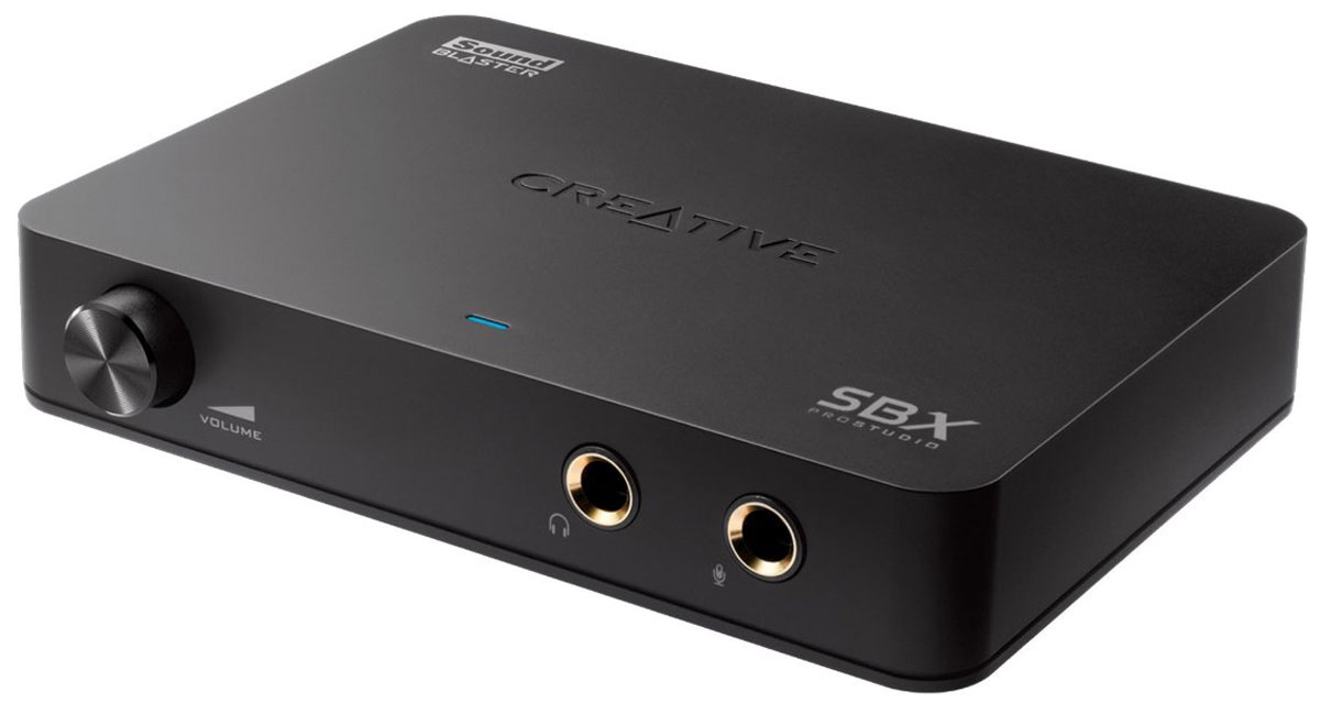 Creative USB X-Fi HD Sound Blaster звуковая карта