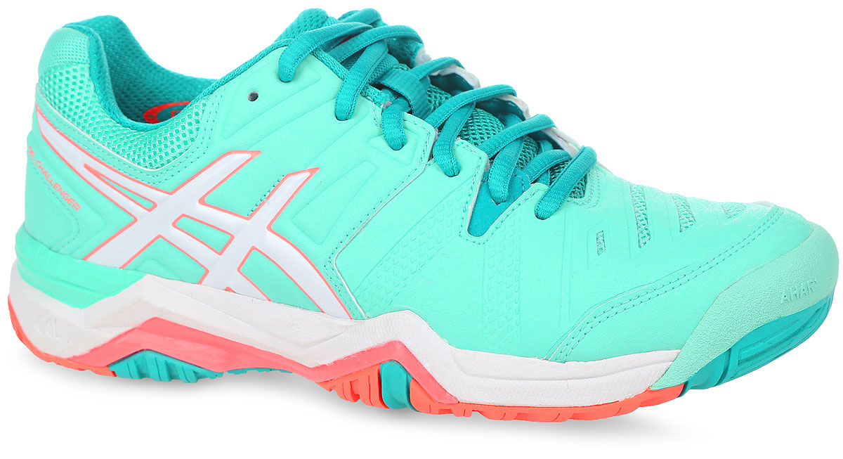 Кроссовки женские Asics Gel-Challenger 10, цвет: мятный. E554Y-3801. Размер 7 (36,5)E554Y-3801 Кроссовки женские Asics Gel-Challenger 10, цвет: мятный. E554Y-3801. Размер 7 (36,5)E554Y-3801Кроссовки Asics для активного отдыха. В модели используется синтетическая кожа со вставками из дышащего текстиля, что обеспечивают отличную вентиляцию. Классическая шнуровка надежно зафиксирует изделие на ноге.Удобные кроссовки - незаменимая вещь в гардеробе каждой спортсменки.