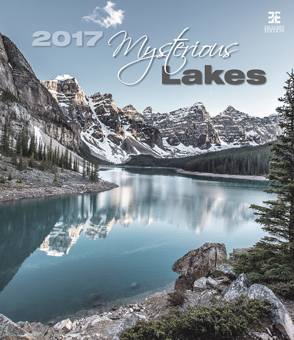 Календарь 2017 (на спирали). Mysterious Lakes. Таинственные озера