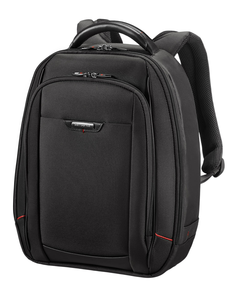Рюкзак для ноутбука Samsonite, цвет: черный, 18 л, 34 х 17 х 46 см35V*09006 Рюкзак для ноутбука Samsonite, цвет: черный, 18 л, 34 х 17 х 46 см35V*09006Рюкзак для ноутбука Samsonite, изготовленный из полиэстера с отполированной металлической фурнитурой, является идеальным решением для пользователей ноутбуков и объединяет в себе базовую функциональность с отличным внешним видом. Оснащен специальными смягченными отделениями для планшета и ноутбука. Размер рюкзака: 34 х 17 х 46 см. Объем рюкзака: 18 л.