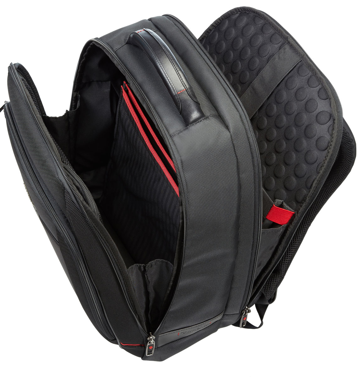 Рюкзак для ноутбука Samsonite Guardit, цвет: черный, 38 х 19 х 48 см35V*09007 Рюкзак для ноутбука Samsonite Guardit, цвет: черный, 38 х 19 х 48 см35V*09007Рюкзак для ноутбука Samsonite Guardit до 16 изготовлен из полиэстера. Коллекция Guardit является идеальным решением для пользователей ноутбуков,объединяет в себе базовую функциональность с отличным внешним видом. Особенности коллекции: передний карман с внутренней организацией, умный карман, верхняя ручка с прокладкой из неопрена.Размер рюкзака: 38 х 19 х 48 см Объем рюкзака: 26,5 л.