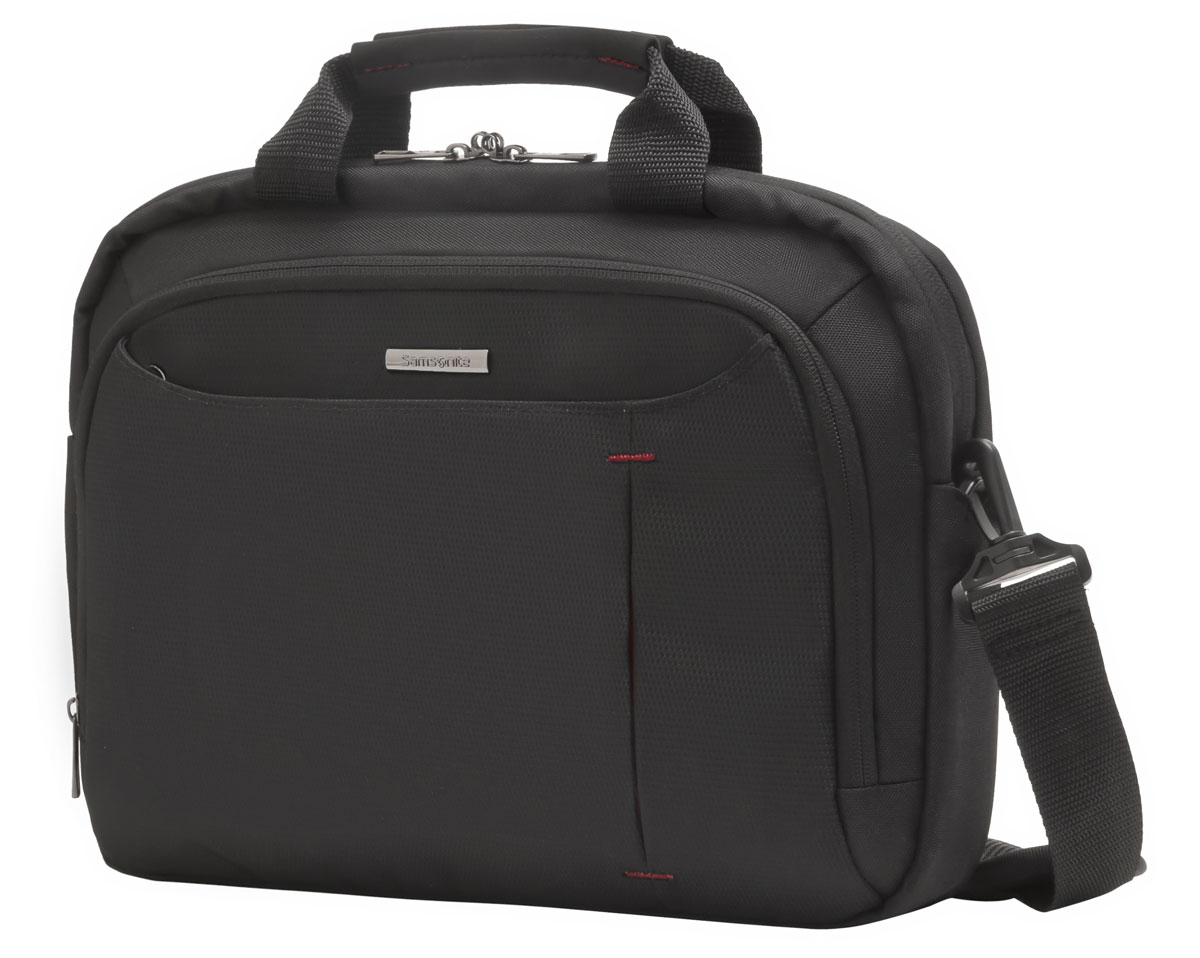 Сумка для ноутбука Samsonite GuardIt, цвет: черный, 38 х 28 х 11 см88U*09001 Сумка для ноутбука Samsonite GuardIt, цвет: черный, 38 х 28 х 11 см88U*09001Сумка для ноутбука Samsonite GuardIt до 13,3 - представляет собой оптимальное соотношение цены и качества. Сумка Samsonite GuardIt обеспечивает полную сохранность гаджетов, при этом наличие дополнительных отделений позволяет с максимальным комфортом разместить в них все необходимое, в том числе хрупкие предметы и зарядные устройства.Размер: 38 х 28 х 11 см Объем: 10 л.