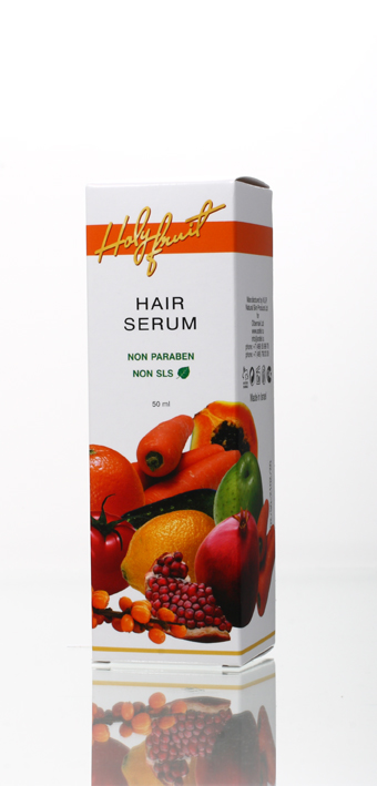 Holy Fruit Серум (сыворотка для волос) Hair Serum, 50 мл7290008564304 Holy Fruit Серум (сыворотка для волос) Hair Serum, 50 мл7290008564304Уникальная рецептура сыворотки объединила свойства двух основных средств по уходу: бальзама и маски. Сыворотка для волос включает экстракты шиповника и апельсина, масла календулы, жожоба, лаванды. Активный компонент – масло энотеры содержит линоленовую кислоту, которую организм не способен синтезировать самостоятельно. Его воздействие незаменимо, оно регенерирует клетки кожи головы, восстанавливает ломкие волосы, помогает при появлении перхоти, останавливает потерю волос, возвращает их блеск и густоту.
