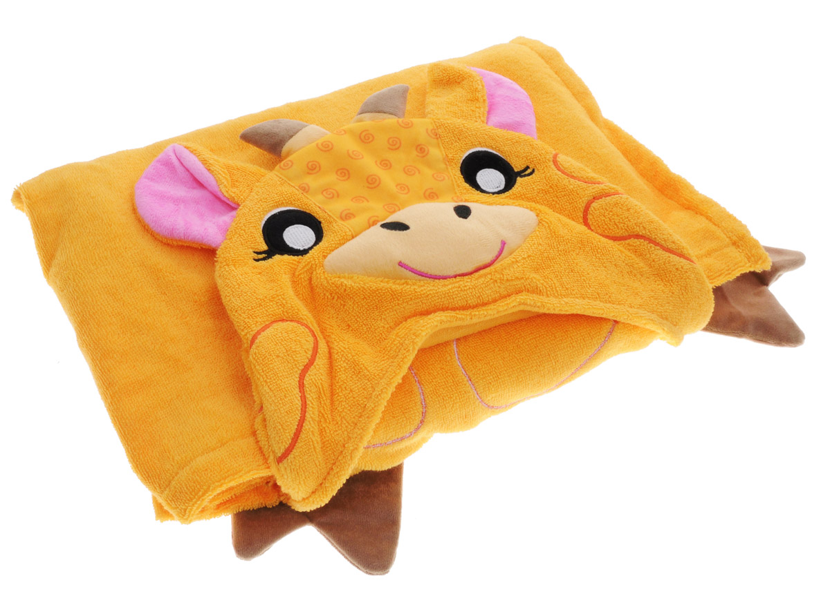 Zoocchini Полотенце с капюшоном Жираф Джейми 127 х 56 см00505 Zoocchini Полотенце с капюшоном Жираф Джейми 127 х 56 см00505Полотенце с капюшоном Zoocchini Жираф Джейми не только позволит ребенку чувствовать себя сухо и тепло после купания, но и благодаря уникальным дизайнерским решениям даст повод для костюмированной игры.Изготовленное из 100% хлопка, полотенце подарит вашему ребенку мягкое плюшевое удовольствие.Подходит для детей от двух лет.Уход: ручная или машинная стирка при температуре не выше 30 °C, нельзя отбеливать, сушить при низкой температуре.