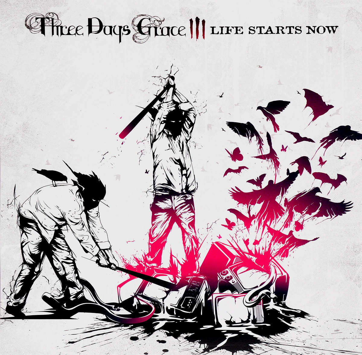 Three Days Grace. Life Starts Now (LP)