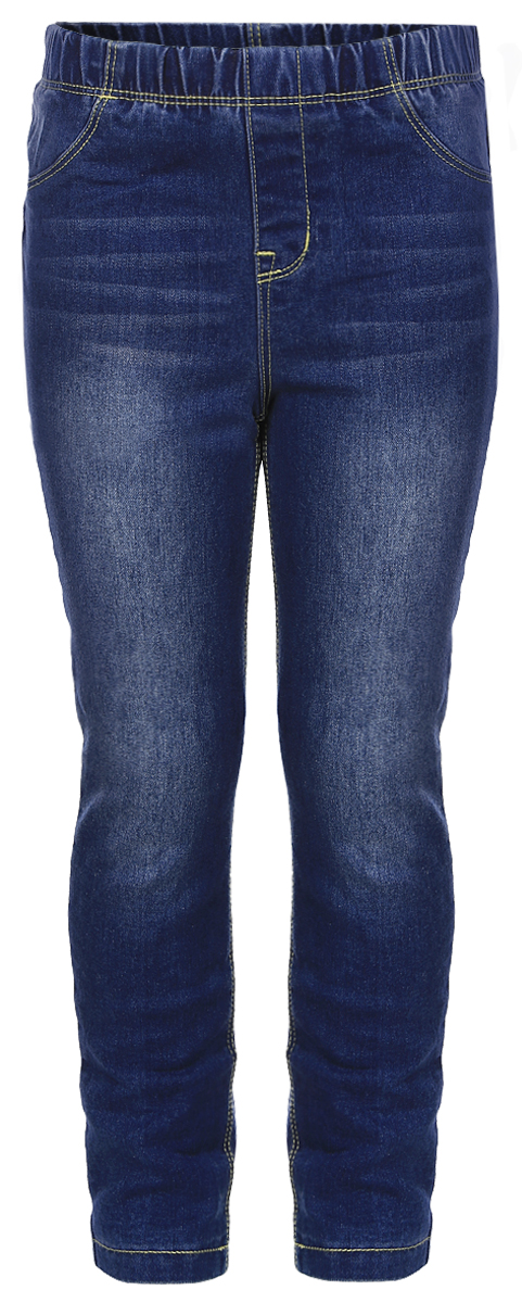 Джинсы для девочки Sela Denim, цвет: синий джинс. PJ-535/037-6342. Размер 98, 3 годаPJ-535/037-6342 Джинсы для девочки Sela Denim, цвет: синий джинс. PJ-535/037-6342. Размер 98, 3 годаPJ-535/037-6342Стильные джинсы Sela станут отличным дополнением к гардеробу вашей девочки. Изготовленные из хлопка с добавлением полиэстера и эластана, они необычайно мягкие и приятные на ощупь, не сковывают движения и позволяют коже дышать, не раздражают даже самую нежную и чувствительную кожу ребенка, обеспечивая наибольший комфорт.Джинсы прямого кроя оснащены эластичным поясом. Мягкая подкладка выполнена из хлопка с добавлением полиэстера. Спереди джинсы оформлены имитацией ширинки и втачных карманов, сзади дополнены двумя накладными карманами. Модель оформлена контрастной прострочкой, перманентными складками и эффектом потертости.Современный дизайн и расцветка делают эти джинсы модным и стильным предметом детского гардероба. В них ваша девочка будет чувствовать себя уютно и комфортно, и всегда будет в центре внимания!