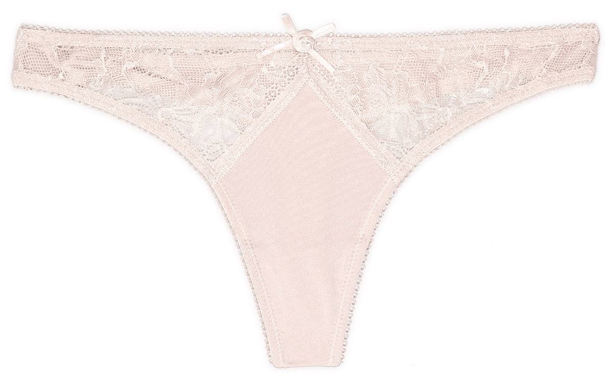 Трусы-стринги женские Infinity Lingerie Menorca, цвет: пепельно-розовый. 097931C_800. Размер XL (50) боди infinity lingerie infinity lingerie in013ewxus40