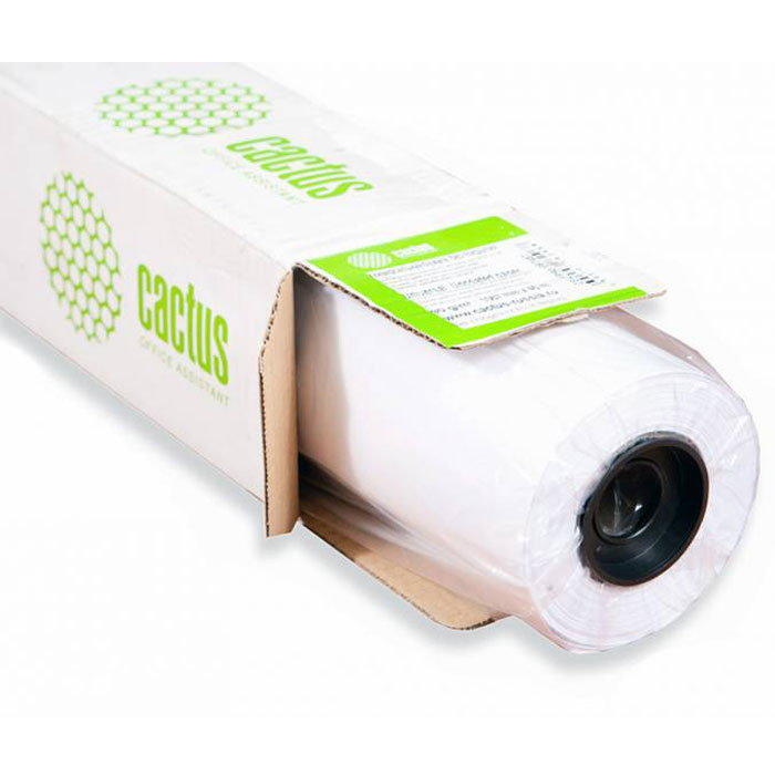 Cactus CS-PM140-91430 914мм/140г/м2 матовая фотобумага для струйной печати (30 м)CS-PM140-91430 Cactus CS-PM140-91430 914мм/140г/м2 матовая фотобумага для струйной печати (30 м)CS-PM140-91430Бумага является одним из важнейших расходных материалов при печати, а от ее качества зависит конечный отпечаток. Фотобумага Cactus CS-PM140-91430 шириной 914 мм в рулоне 30 м и втулкой 50,8 мм обладает плотностью 140 г/м2, матовым покрытием и гарантирует отличный результат. Подходит для использования в плоттерах и подобных им устройствах.