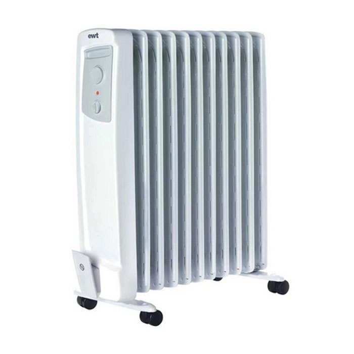 EWT OR 125TLS, White масляный радиатор обогреватель ewt or 120 tls