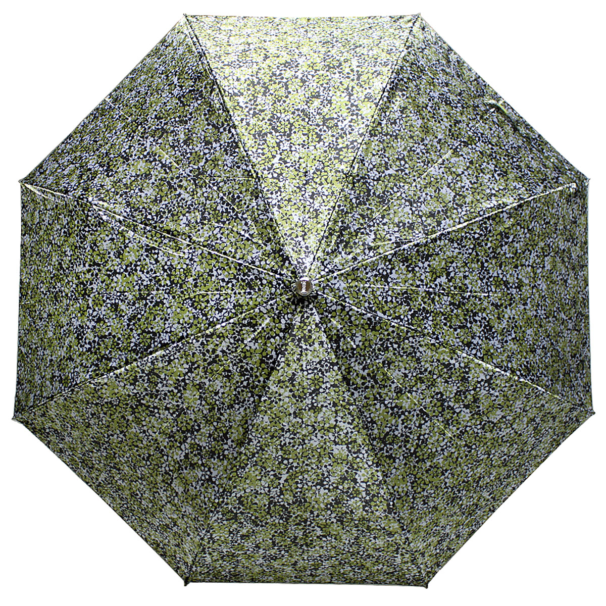Зонт женский Vogue, полный автомат, 3 сложения, цвет: зеленый. 342V-4