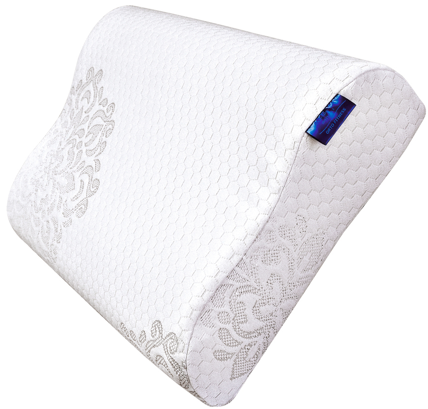 Подушка ортопедическая IQ Sleep Orto Fitness, с эффектом памяти, 40 х 60 см16778 Подушка ортопедическая IQ Sleep Orto Fitness, с эффектом памяти, 40 х 60 см16778Анатомическая комфортная подушка IQ Sleep Orto Fitness средней жесткости изготовлена из специальной пены с эффектом памятиOPTIMEMORY для людей, которые предпочитают подушки эргономичной формы. Подушка предназначена для:- обеспечения естественного положенияи полноценного отдыха шеи и головы,- профилактики спазма затылочных мышц и шеи,- улучшения кровообращения головного мозга и стимулирования работы мозга,- снятия зрительной нагрузки и профилактики близорукости,- профилактики инсульта в вертебро-базилярной системе,- профилактики общего стресса организма.Имеет форму изгиба шеи и подшейные валики разной высоты.Подходит для:- для тех, кто предпочитает спать на спине, - для тех, предпочитает спать на боку, с размерами плеча S, M.Преимущества:- Принимает форму тела;- Экологически чистая;- Предотвращает появление клещей; - Способствует крепкому сну;- Не вызывает аллергию;- Помогает улучшить состояние организма.Как определить размер плеча по системе IQ Sleep. Попросите кого-либо сделать замер вашего плеча. Если вам мешает одежда (воротник, стойка водолазки), постарайтесь отодвинуть ее так, чтобы она не оказывала влияние на замер. Встаньте лицом к человеку, который делает замер вашего плеча. Измерьте размер плеча от основания шеи до костного выступа на плече. Определите размер вашего плеча.Размер подушки по размеру плеча:дети 3-6 лет - 7-8,2 см; дети 6-10 лет - 8,2-10 см; S - 10-12,5 см; M - 12,5-14,5 см; L - 14,5-16,5 см; XL - 16,5-18,5 см; XXL - 18,5 см и более.Размер: 40 x 60 см. Высота подшейных валиков: 11 / 13 см.Наполнитель: гипоаллергенный материал с эффектом памяти OPTIMEMORY.Внутренний чехол: 100% хлопок. Внешний чехол: нежный трикотаж 100 % полиэстер.