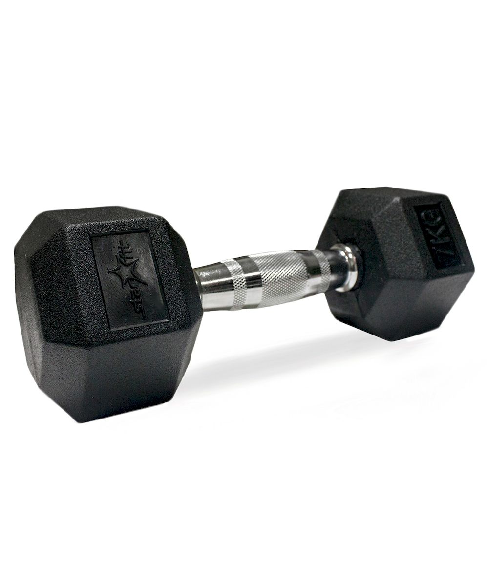 Гантель Star Fit DB-301, обрезиненная, 7 кг starfit bk 301 meteor