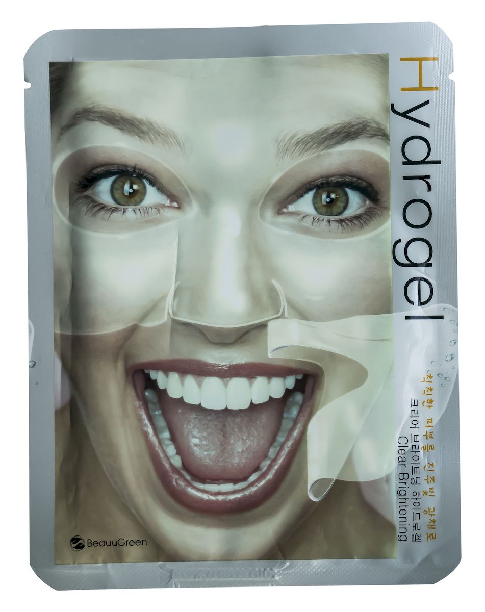 BeauuGreen Осветляющая гидрогелевая маска для лица Clear Brightening Hydrogel Mask333140 BeauuGreen Осветляющая гидрогелевая маска для лица Clear Brightening Hydrogel Mask333140Гидрогелевая маска для лица BeauuGreen Clear Brightening Hydrogel Mask Маска с арбутином используется как дополнительный уход за кожей, склонной к пигментации. Арбутин – экстракт из растений или ягод, способствующий бережному осветлению пигментации и выравниванию тона кожи лица. Прополис является природным антибиотиком, обладает отличным противогрибковым и антибактериальным эффектами, а также смягчающим свойством.Коллаген растительного происхождения способствует удержанию влаги и восстановлению эластичности кожи.Способ применения: Очистите лицо, промокните полотенцем. Аккуратно извлеките маску из пластиковой упаковки. Снимите прозрачную пленку и наложите маску на лицо. Оставьте на 30-40 минут. Медленно удалите маску с лица, дайте впитаться остаткам средства в кожу.Меры предосторожности: при возникновении раздражения прекратите использование и обратитесь к дерматологу. При попадании продукта в глаза промойте их водой. Не используйте маску повторно. Храните в защищенном от прямых солнечных лучей месте, недоступном для детей.Состав: вода, глицерин, бутиленгликоль, дипропиленгликоль, каррагенан, камедь рожкового дерева, ксантановая камедь, ниацинамид, ПЭГ-60 гидрогенизированное касторовое масло, феноксиэтанол, метилпарабен, пропиленгликоль, гуаровая камедь, агар, отдушка, лактат кальция, хлорид калия, глюкоза, пропилпарабен, динатрий ЭДТК, гидролизованный коллаген, экстракт пчелиного маточного молочка, экстракт прополиса, убихинон, аденозин, токоферола ацетат (витамин Е), экстракт алоэ вера, церамид-3, лецитин, босвелия серрата экстракт, гиалуронат натрия, этилгексилглицерин.