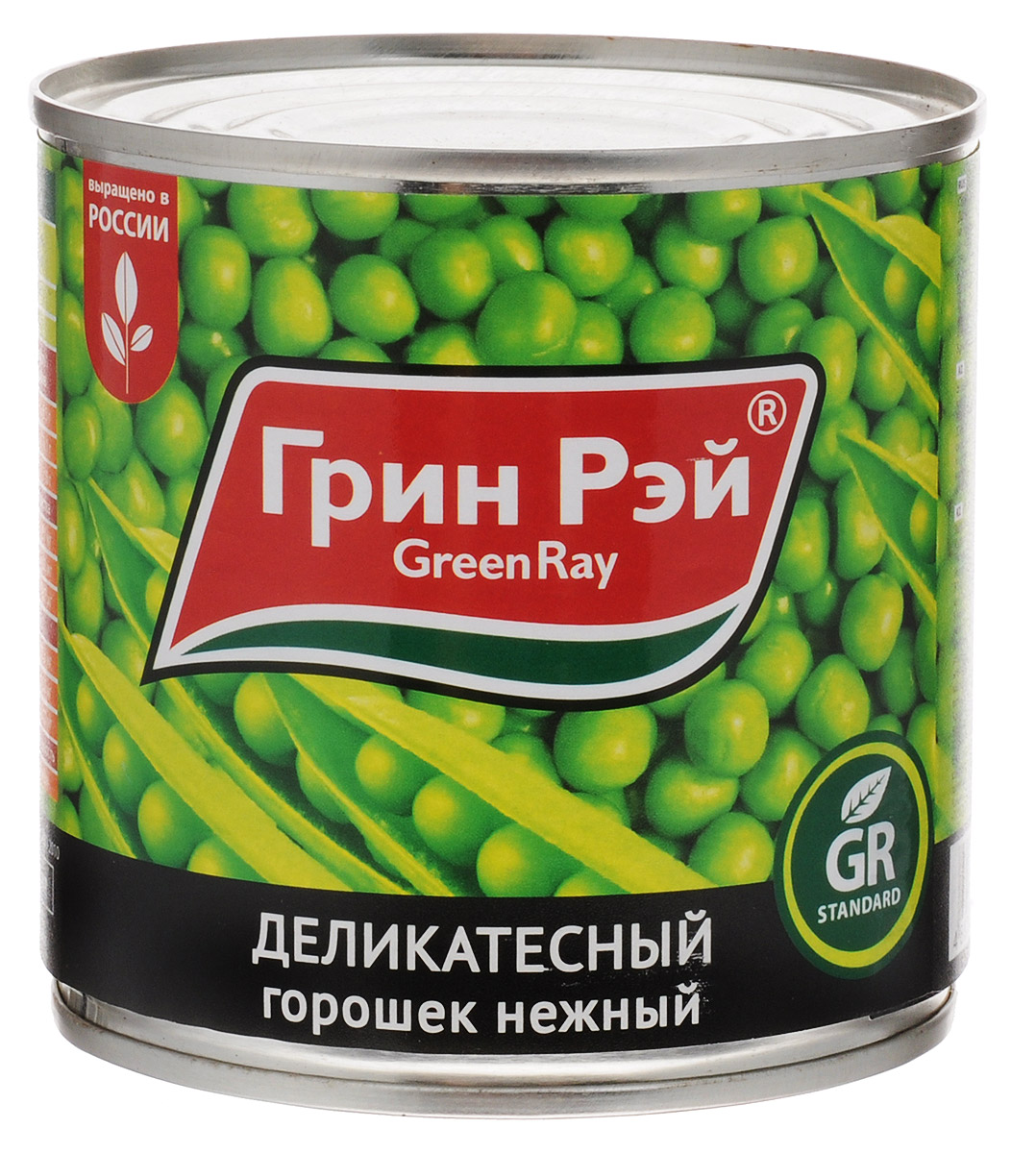 Green Ray Деликатесный горошек зеленый, 425 мл stollenwerk горошек молодой деликатесный 720 мл