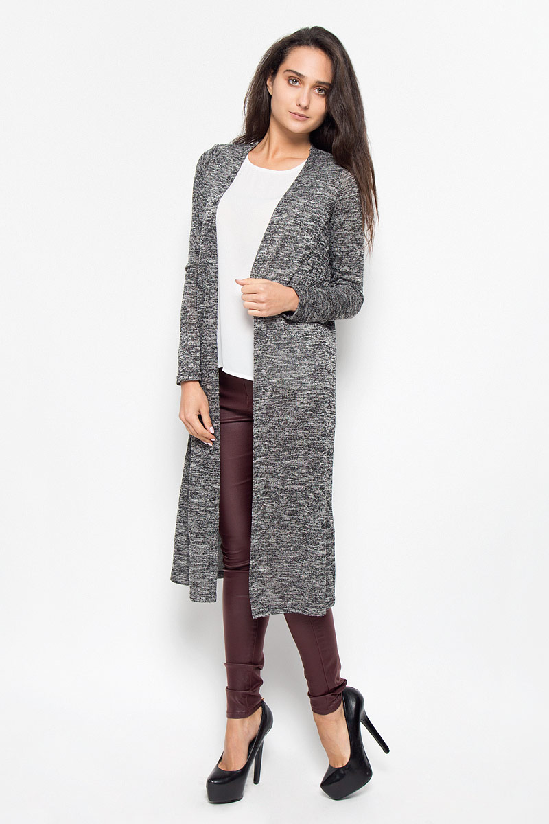 Кардиган женский Vero Moda, цвет: темно-серый, белый. 10159463. Размер XS (40)10159463_Black Кардиган женский Vero Moda, цвет: темно-серый, белый. 10159463. Размер XS (40)10159463_BlackКлассический женский кардиган Vero Moda будет гармонично смотреться в сочетании, как с джинсами, брюками, так и с юбками. Выполнен кардиган из высококачественной пряжи, мягкий и приятный на ощупь. В нем вы будете чувствовать себя уютно в прохладное время года.