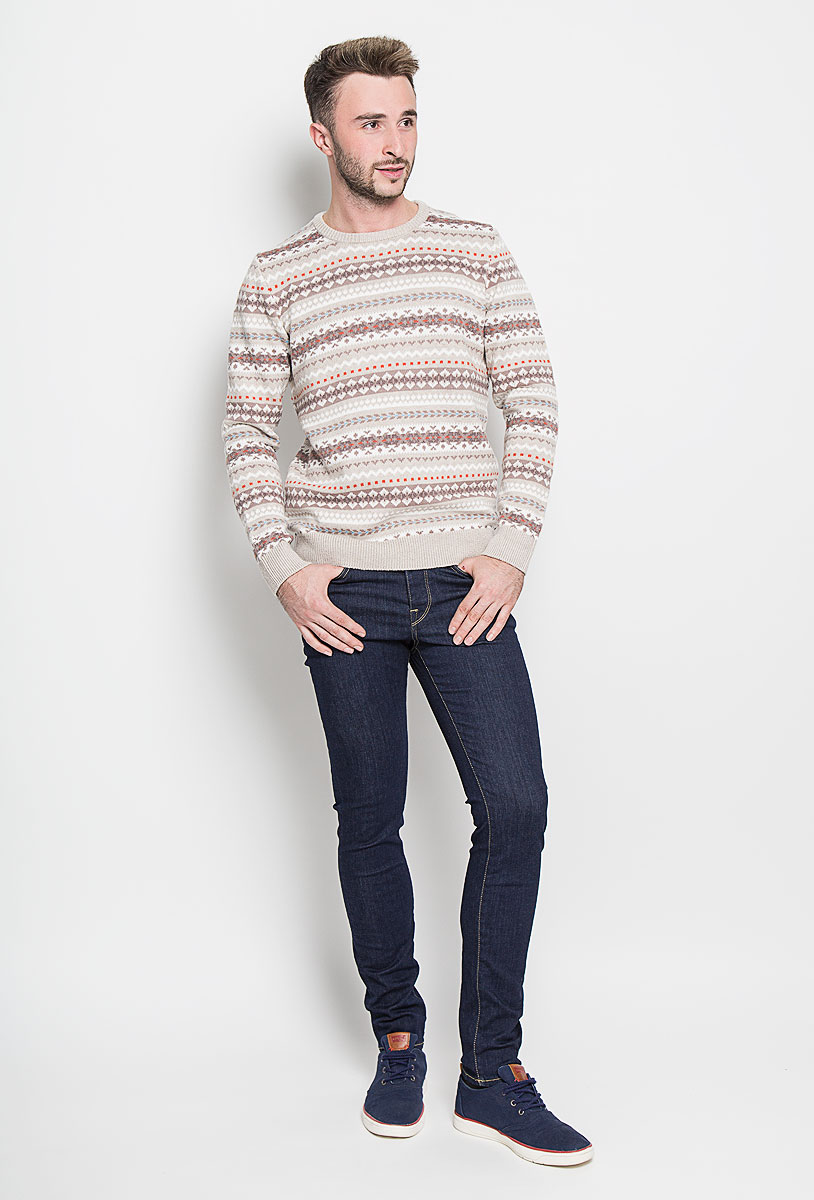 Джинсы мужские Selected Homme, цвет: темно-синий. 16052934. Размер 34-32 (48/50-32)16052934_Dark Blue Denim Джинсы мужские Selected Homme, цвет: темно-синий. 16052934. Размер 34-32 (48/50-32)16052934_Dark Blue DenimМодные мужские джинсы Selected Homme - это джинсы высочайшего качества, которые прекрасно сидят. Они выполнены из высококачественного эластичного хлопка с добавлением полиэстера, что обеспечивает комфорт и удобство при носке. Джинсы-скинни заниженной посадки станут отличным дополнением к вашему современному образу. Джинсы застегиваются на пуговицу в поясе и ширинку на пуговицах, дополнены шлевками для ремня. Джинсы имеют классический пятикарманный крой: спереди модель дополнена двумя втачными карманами и одним маленьким накладным кармашком, а сзади - двумя накладными карманами.Эти модные и в то же время комфортные джинсы послужат отличным дополнением к вашему гардеробу.