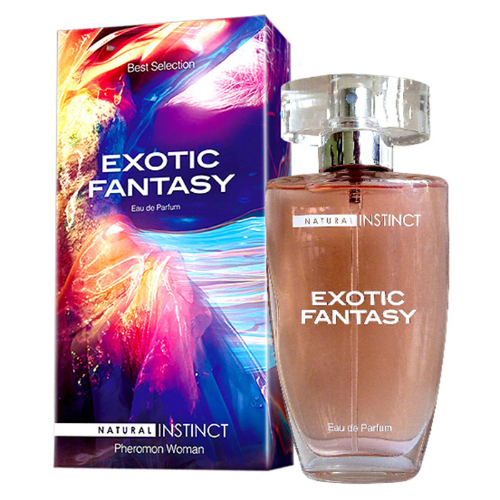 Natural Instinct Духи, EXOTIC FANTASY, женские, 50 млNI-EXF-50 Natural Instinct Духи, EXOTIC FANTASY, женские, 50 млNI-EXF-50Это квинтэссенция молодости, дерзости, романтизма и чувственности. В нем сочетаются непосредственность, неукротимая энергия свободы, выразительность юности и безупречный вкус. Блестящий подарок молодой, жизнерадостной женщине, оптимистичной и уверенной в себе. Начальная нота: зеленый мандарин, земляничные листья. Ноты сердца: розовый жасмин, фиалка, карамель, поп-корн, земляничное мороженое. Конечная нота: пачули, мускус.