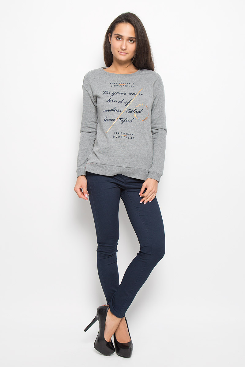 Брюки женские Sela Casual, цвет: темно-синий. P-315/754-6414. Размер M (46)P-315/754-6414 Брюки женские Sela Casual, цвет: темно-синий. P-315/754-6414. Размер M (46)P-315/754-6414Стильные женские брюки Sela Casual станут отличным дополнением к вашему современному образу. Модель зауженного кроя выполнена из эластичного хлопка с добавлением полиэстера. Застегиваются брюки на металлическую пуговицу в поясе и ширинку на застежке-молнии, имеются шлевки для ремня. Спереди модель оформлена имитацией прорезных карманов на молниях.В этих брюках вы всегда будете чувствовать себя уютно и комфортно.
