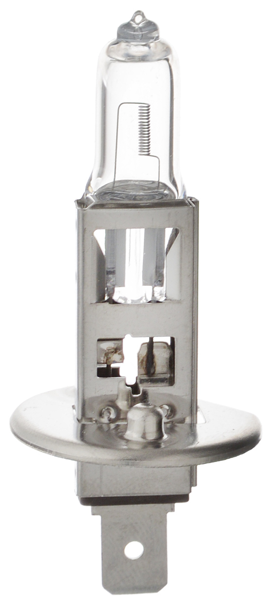 Лампа автомобильная галогенная Philips Vision, для фар, цоколь H1 (P14,5s), 12V, 55W. 12258PRC112258PRC1 Лампа автомобильная галогенная Philips Vision, для фар, цоколь H1 (P14,5s), 12V, 55W. 12258PRC112258PRC1Автомобильная галогенная лампа Philips Vision произведена из запатентованного кварцевого стекла с УФ фильтром Philips Quartz Glass. Кварцевое стекло Philips в отличие от обычного твердого стекла выдерживает гораздо большее давление смеси газов внутри колбы, что препятствует быстрому испарению вольфрама с нити накаливания. Кварцевое стекло выдерживает большой перепад температур, при попадании влаги на работающую лампу изделие не взрывается и продолжает работать. Лампы Philips Vision дают на 30% больше света по сравнению со стандартными лампами. Они создают превосходный световой поток, отличаются приемлемой ценой и соответствуют стандартам качества для оригинального оборудования. Благодаря улучшенному распределению света лампы Philips Vision способны освещать дорогу на большем расстоянии, повышая безопасность и комфорт вождения. Автомобильные галогенные лампы Philips удовлетворят все нужды автомобилистов: дальний свет, ближний свет, передние противотуманные фары, передние и боковые указатели поворота, задние указатели поворота, стоп-сигналы, фонари заднего хода, задние противотуманные фонари, освещение номерного знака, задние габаритные/стояночные фонари, освещение салона.