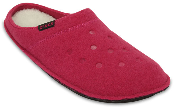 Тапки Crocs Classic Slipper, цвет: ярко-розовый. 203600-6ME. Размер 8/10 (40/41)