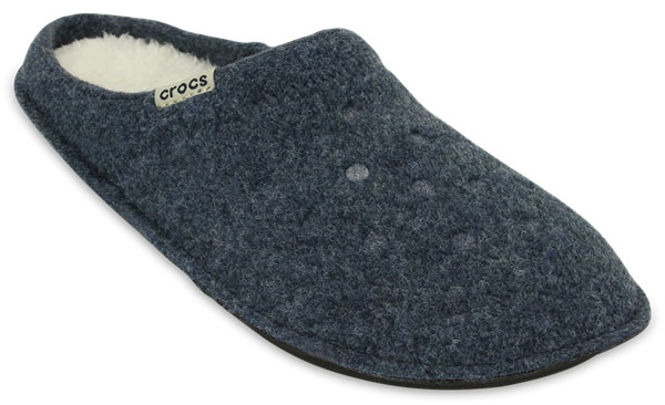 Тапки Crocs Classic Slipper, цвет: темно-синий. 203600-49U. Размер 5-7 (37/38)