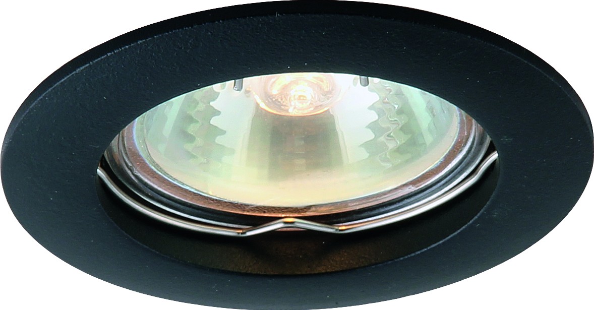Светильник потолочный Arte Lamp Basic. A2103PL-1BKA2103PL-1BK Светильник потолочный Arte Lamp Basic. A2103PL-1BKA2103PL-1BKПотолочный светильник Arte Lamp Basic поможет создать в вашем доме атмосферу уюта и комфорта. Благодаря высококачественным материалам он практичен в использовании и отлично работает на протяжении долгого периода времени. Стильный встраиваемый спот круглой формы подойдет для любого помещения.Диаметр: 76 мм. Высота встраиваемой части минимальная: 60 мм. Диаметр врезного отверстия: 58 мм.Лампы: GU10; 1x50 W.