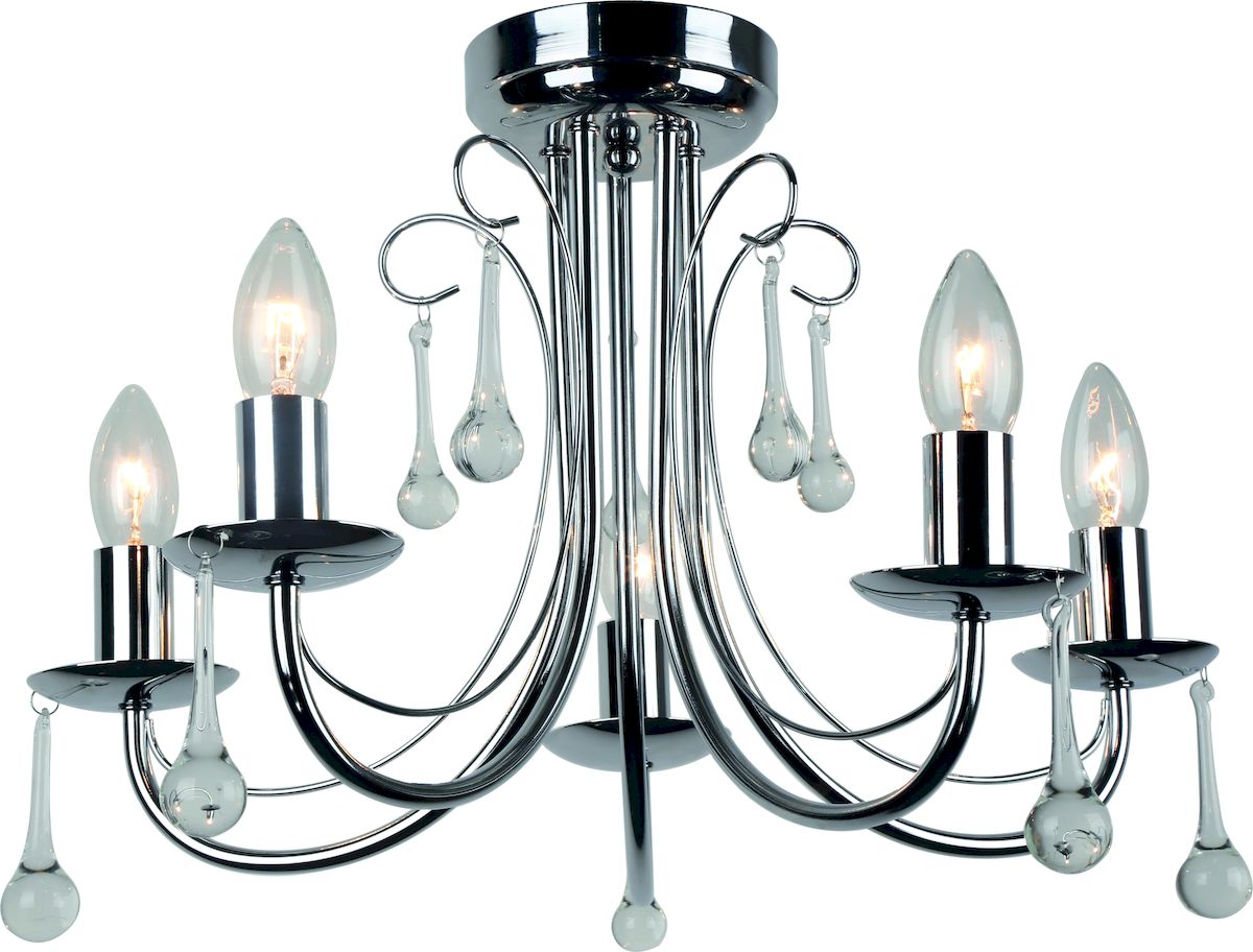 Светильник потолочный Arte Lamp Speranza. A8548PL-5CCA8548PL-5CC Светильник потолочный Arte Lamp Speranza. A8548PL-5CCA8548PL-5CCПотолочный светильник Arte Lamp Speranza поможет создать в вашем доме атмосферу уюта и комфорта. Благодаря высококачественным материалам он практичен в использовании и отлично работает на протяжении долгого периода времени. Люстра потолочная в классическом стиле с пятью рожками и декоративными подвесками. Лампы направлены вверх. Диаметр: 50 см.Лампы: Е14, 6х40 Ватт.Тип крепления: монтажная скоба на шурупах.