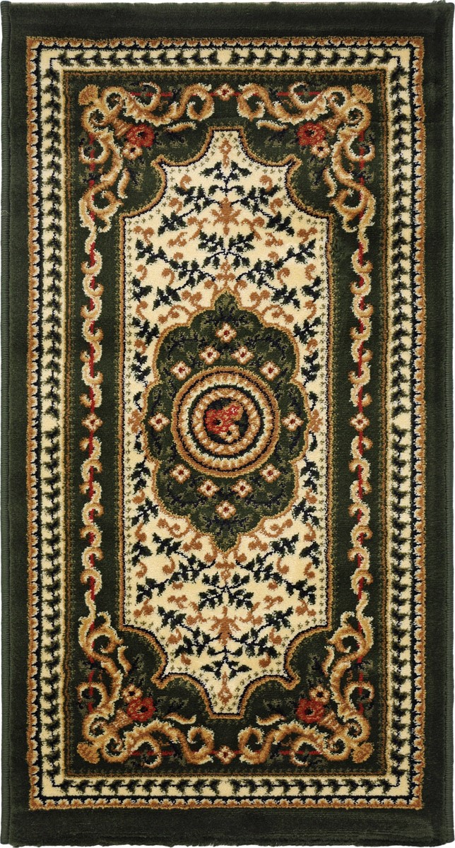 Ковер Kamalak Tekstil, прямоугольный, 60 x 110 см. УК-0410УК-0410 Ковер Kamalak Tekstil, прямоугольный, 60 x 110 см. УК-0410УК-0410Ковер Kamalak Tekstil изготовлен из прочного синтетического материала heat-set, улучшенного варианта полипропилена (эта нить получается в результате его дополнительной обработки). Полипропилен износостоек, нетоксичен, не впитывает влагу, не провоцирует аллергию. Структура волокна в полипропиленовых коврах гладкая, поэтому грязь не будет въедаться и скапливаться на ворсе. Практичный и износоустойчивый ворс не истирается и не накапливает статическое электричество. Ковер обладает хорошими показателями теплостойкости и шумоизоляции. Оригинальный рисунок позволит гармонично оформить интерьер комнаты, гостиной или прихожей. За счет невысокого ворса ковер легко чистить. При надлежащем уходе синтетический ковер прослужит долго, не утратив ни яркости узора, ни блеска ворса, ни упругости. Самый простой способ избавить изделие от грязи - пропылесосить его с обеих сторон (лицевой и изнаночной). Влажная уборка с применением шампуней и моющих средств не противопоказана. Хранить рекомендуется в свернутом рулоном виде.