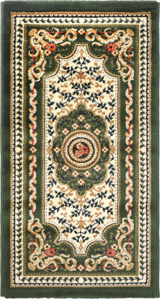 Ковер Kamalak Tekstil, прямоугольный, 60 x 110 см. УК-0049УК-0049 Ковер Kamalak Tekstil, прямоугольный, 60 x 110 см. УК-0049УК-0049Ковер Kamalak Tekstil изготовлен из прочного синтетического материала heat-set, улучшенного варианта полипропилена (эта нить получается в результате его дополнительной обработки). Полипропилен износостоек, нетоксичен, не впитывает влагу, не провоцирует аллергию. Структура волокна в полипропиленовых коврах гладкая, поэтому грязь не будет въедаться и скапливаться на ворсе. Практичный и износоустойчивый ворс не истирается и не накапливает статическое электричество. Ковер обладает хорошими показателями теплостойкости и шумоизоляции. Оригинальный рисунок позволит гармонично оформить интерьер комнаты, гостиной или прихожей. За счет невысокого ворса ковер легко чистить. При надлежащем уходе синтетический ковер прослужит долго, не утратив ни яркости узора, ни блеска ворса, ни упругости. Самый простой способ избавить изделие от грязи - пропылесосить его с обеих сторон (лицевой и изнаночной). Влажная уборка с применением шампуней и моющих средств не противопоказана. Хранить рекомендуется в свернутом рулоном виде.