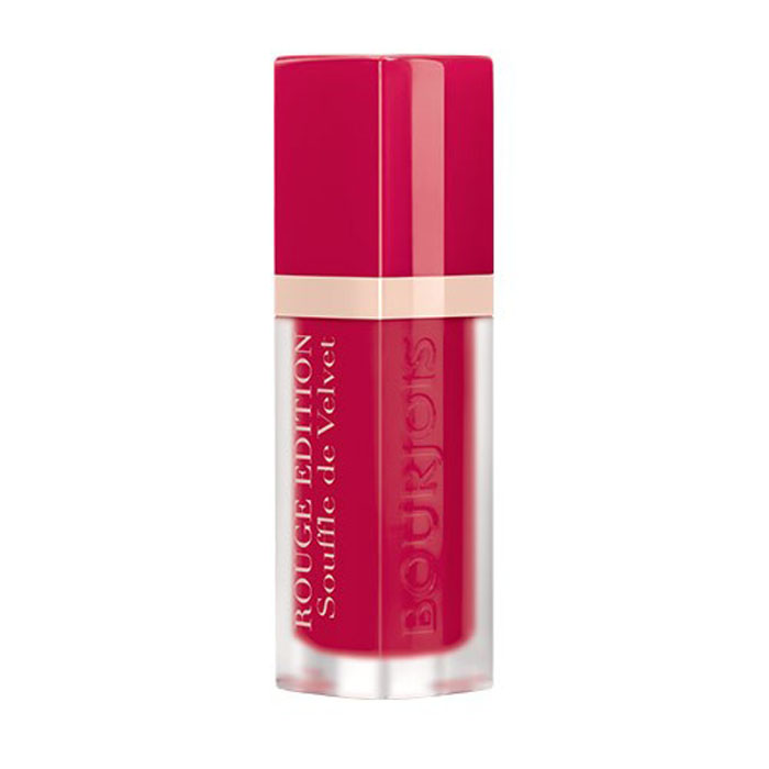 Bourjois Помада для губ Rouge Edition Souffle De Velvet, тон №07, 7,7 г29101292077 Bourjois Помада для губ Rouge Edition Souffle De Velvet, тон №07, 7,7 г29101292077Матовое покрытие и яркий цвет. Легкая, невесомая текстура, не ощутимая на губах. Простое нанесение, абсолютный комфорт и 24-часовая стойкость. Обладает ухаживающими свойствами бальзама; не ощущается на губах; обеспечивает невероятный комфорт.