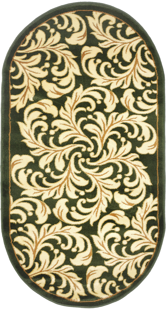 Ковер Kamalak Tekstil, овальный, 80 x 150 см. УК-0323УК-0323 Ковер Kamalak Tekstil, овальный, 80 x 150 см. УК-0323УК-0323Ковер Kamalak Tekstil изготовлен из прочного синтетического материала heat-set, улучшенного варианта полипропилена (эта нить получается в результате его дополнительной обработки). Полипропилен износостоек, нетоксичен, не впитывает влагу, не провоцирует аллергию. Структура волокна в полипропиленовых коврах гладкая, поэтому грязь не будет въедаться и скапливаться на ворсе. Практичный и износоустойчивый ворс не истирается и не накапливает статическое электричество. Ковер обладает хорошими показателями теплостойкости и шумоизоляции. Оригинальный рисунок позволит гармонично оформить интерьер комнаты, гостиной или прихожей. За счет невысокого ворса ковер легко чистить. При надлежащем уходе синтетический ковер прослужит долго, не утратив ни яркости узора, ни блеска ворса, ни упругости. Самый простой способ избавить изделие от грязи - пропылесосить его с обеих сторон (лицевой и изнаночной). Влажная уборка с применением шампуней и моющих средств не противопоказана. Хранить рекомендуется в свернутом рулоном виде.