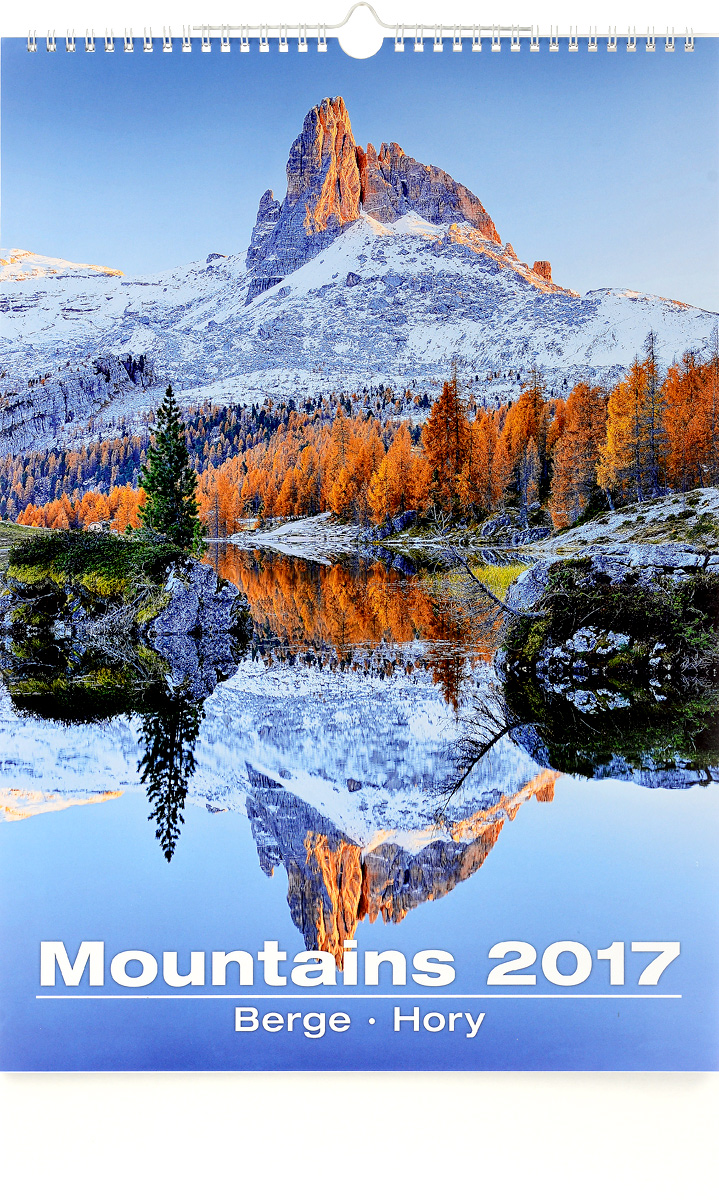 Календарь 2017 (на спирали). Горы / Mountains