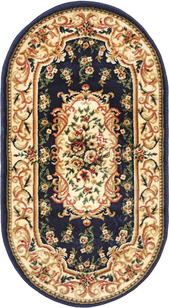 Ковер Kamalak Tekstil, овальный, 60 x 110 см. УК-0366УК-0366 Ковер Kamalak Tekstil, овальный, 60 x 110 см. УК-0366УК-0366Ковер Kamalak Tekstil изготовлен из прочного синтетического материала heat-set, улучшенного варианта полипропилена (эта нить получается в результате его дополнительной обработки). Полипропилен износостоек, нетоксичен, не впитывает влагу, не провоцирует аллергию. Структура волокна в полипропиленовых коврах гладкая, поэтому грязь не будет въедаться и скапливаться на ворсе. Практичный и износоустойчивый ворс не истирается и не накапливает статическое электричество. Ковер обладает хорошими показателями теплостойкости и шумоизоляции. Оригинальный рисунок позволит гармонично оформить интерьер комнаты, гостиной или прихожей. За счет невысокого ворса ковер легко чистить. При надлежащем уходе синтетический ковер прослужит долго, не утратив ни яркости узора, ни блеска ворса, ни упругости. Самый простой способ избавить изделие от грязи - пропылесосить его с обеих сторон (лицевой и изнаночной). Влажная уборка с применением шампуней и моющих средств не противопоказана. Хранить рекомендуется в свернутом рулоном виде.