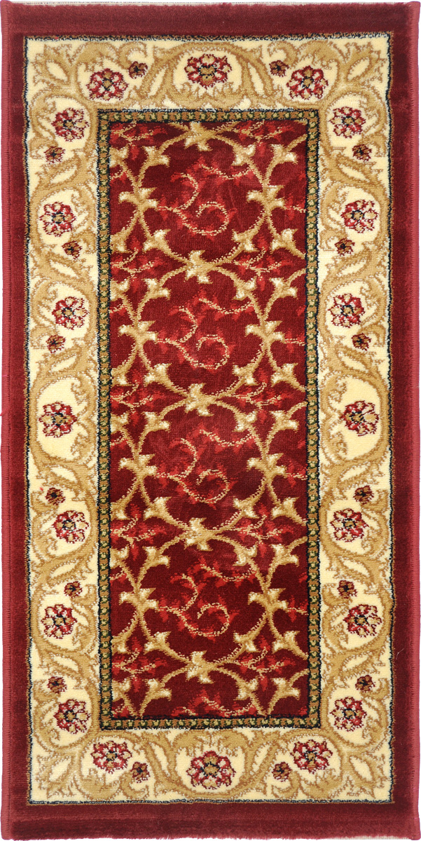 Ковер Kamalak Tekstil, прямоугольный, 50 x 100 см. УК-0481УК-0481 Ковер Kamalak Tekstil, прямоугольный, 50 x 100 см. УК-0481УК-0481Ковер Kamalak Tekstil изготовлен из прочного синтетического материала heat-set, улучшенного варианта полипропилена (эта нить получается в результате его дополнительной обработки). Полипропилен износостоек, нетоксичен, не впитывает влагу, не провоцирует аллергию. Структура волокна в полипропиленовых коврах гладкая, поэтому грязь не будет въедаться и скапливаться на ворсе. Практичный и износоустойчивый ворс не истирается и не накапливает статическое электричество. Ковер обладает хорошими показателями теплостойкости и шумоизоляции. Оригинальный рисунок позволит гармонично оформить интерьер комнаты, гостиной или прихожей. За счет невысокого ворса ковер легко чистить. При надлежащем уходе синтетический ковер прослужит долго, не утратив ни яркости узора, ни блеска ворса, ни упругости. Самый простой способ избавить изделие от грязи - пропылесосить его с обеих сторон (лицевой и изнаночной). Влажная уборка с применением шампуней и моющих средств не противопоказана. Хранить рекомендуется в свернутом рулоном виде.