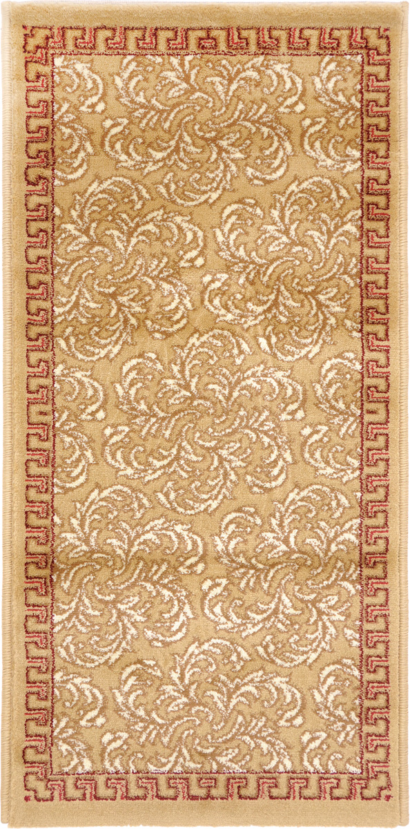 Ковер Kamalak Tekstil, прямоугольный, 50 x 100 см. УК-0493УК-0493 Ковер Kamalak Tekstil, прямоугольный, 50 x 100 см. УК-0493УК-0493Ковер Kamalak Tekstil изготовлен из прочного синтетического материала heat-set, улучшенного варианта полипропилена (эта нить получается в результате его дополнительной обработки). Полипропилен износостоек, нетоксичен, не впитывает влагу, не провоцирует аллергию. Структура волокна в полипропиленовых коврах гладкая, поэтому грязь не будет въедаться и скапливаться на ворсе. Практичный и износоустойчивый ворс не истирается и не накапливает статическое электричество. Ковер обладает хорошими показателями теплостойкости и шумоизоляции. Оригинальный рисунок позволит гармонично оформить интерьер комнаты, гостиной или прихожей. За счет невысокого ворса ковер легко чистить. При надлежащем уходе синтетический ковер прослужит долго, не утратив ни яркости узора, ни блеска ворса, ни упругости. Самый простой способ избавить изделие от грязи - пропылесосить его с обеих сторон (лицевой и изнаночной). Влажная уборка с применением шампуней и моющих средств не противопоказана. Хранить рекомендуется в свернутом рулоном виде.