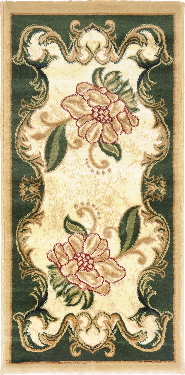 Ковер Kamalak Tekstil, прямоугольный, 50 x 100 см. УК-0450УК-0450 Ковер Kamalak Tekstil, прямоугольный, 50 x 100 см. УК-0450УК-0450Ковер Kamalak Tekstil изготовлен из прочного синтетического материала heat-set, улучшенного варианта полипропилена (эта нить получается в результате его дополнительной обработки). Полипропилен износостоек, нетоксичен, не впитывает влагу, не провоцирует аллергию. Структура волокна в полипропиленовых коврах гладкая, поэтому грязь не будет въедаться и скапливаться на ворсе. Практичный и износоустойчивый ворс не истирается и не накапливает статическое электричество. Ковер обладает хорошими показателями теплостойкости и шумоизоляции. Оригинальный рисунок позволит гармонично оформить интерьер комнаты, гостиной или прихожей. За счет невысокого ворса ковер легко чистить. При надлежащем уходе синтетический ковер прослужит долго, не утратив ни яркости узора, ни блеска ворса, ни упругости. Самый простой способ избавить изделие от грязи - пропылесосить его с обеих сторон (лицевой и изнаночной). Влажная уборка с применением шампуней и моющих средств не противопоказана. Хранить рекомендуется в свернутом рулоном виде.