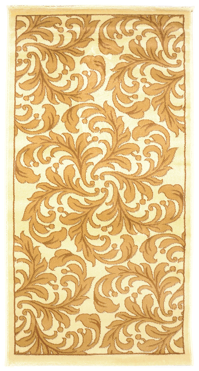 Ковер Kamalak Tekstil, прямоугольный, 80 x 150 см. УК-0316УК-0316 Ковер Kamalak Tekstil, прямоугольный, 80 x 150 см. УК-0316УК-0316Ковер Kamalak Tekstil изготовлен из прочного синтетического материала heat-set, улучшенного варианта полипропилена (эта нить получается в результате его дополнительной обработки). Полипропилен износостоек, нетоксичен, не впитывает влагу, не провоцирует аллергию. Структура волокна в полипропиленовых коврах гладкая, поэтому грязь не будет въедаться и скапливаться на ворсе. Практичный и износоустойчивый ворс не истирается и не накапливает статическое электричество. Ковер обладает хорошими показателями теплостойкости и шумоизоляции. Оригинальный рисунок позволит гармонично оформить интерьер комнаты, гостиной или прихожей. За счет невысокого ворса ковер легко чистить. При надлежащем уходе синтетический ковер прослужит долго, не утратив ни яркости узора, ни блеска ворса, ни упругости. Самый простой способ избавить изделие от грязи - пропылесосить его с обеих сторон (лицевой и изнаночной). Влажная уборка с применением шампуней и моющих средств не противопоказана. Хранить рекомендуется в свернутом рулоном виде.