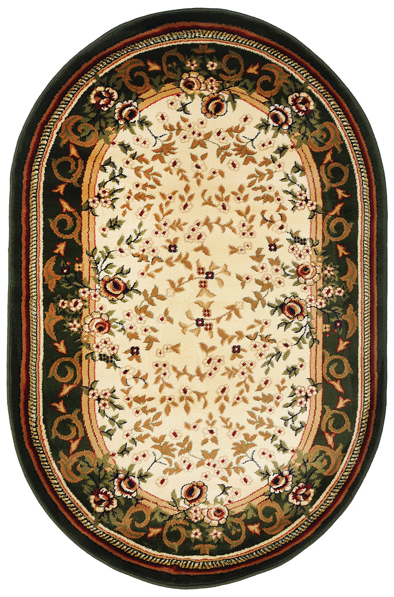 Ковер Kamalak Tekstil, овальный, 100 x 150 см. УК-0126УК-0126 Ковер Kamalak Tekstil, овальный, 100 x 150 см. УК-0126УК-0126Ковер Kamalak Tekstil изготовлен из прочного синтетического материала heat-set, улучшенного варианта полипропилена (эта нить получается в результате его дополнительной обработки). Полипропилен износостоек, нетоксичен, не впитывает влагу, не провоцирует аллергию. Структура волокна в полипропиленовых коврах гладкая, поэтому грязь не будет въедаться и скапливаться на ворсе. Практичный и износоустойчивый ворс не истирается и не накапливает статическое электричество. Ковер обладает хорошими показателями теплостойкости и шумоизоляции. Оригинальный рисунок позволит гармонично оформить интерьер комнаты, гостиной или прихожей. За счет невысокого ворса ковер легко чистить. При надлежащем уходе синтетический ковер прослужит долго, не утратив ни яркости узора, ни блеска ворса, ни упругости. Самый простой способ избавить изделие от грязи - пропылесосить его с обеих сторон (лицевой и изнаночной). Влажная уборка с применением шампуней и моющих средств не противопоказана. Хранить рекомендуется в свернутом рулоном виде.